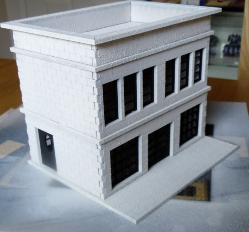 Question on painting Sarissa City Block buildings